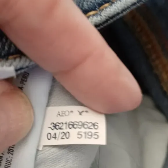 American Eagle Jeans Men's 28X30 Blue ATHLETIC Next Level Airflex Stretch Denim - Picture 10 of 11